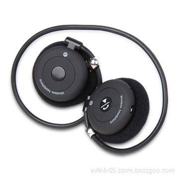 Mini Rest-on-the-head Bluetooth Stereo Headphone for Running, Sports, Packed in Hard Carry Case